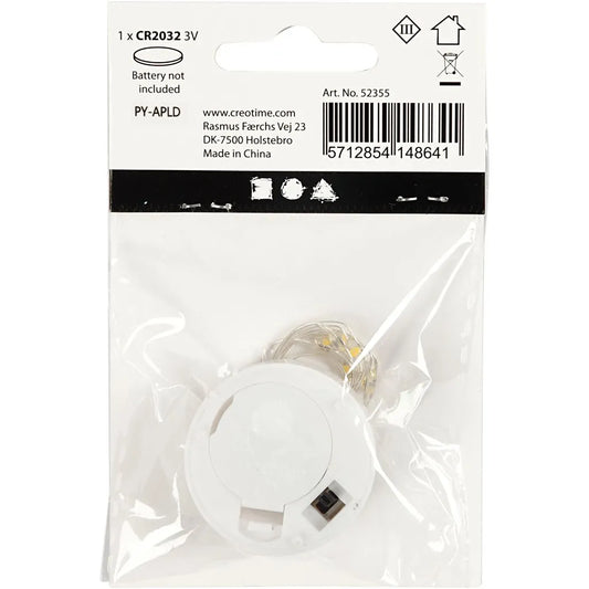 Lyskjede i telysform