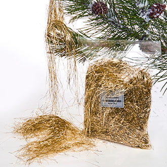 Glitter til juletre ( Lametta) GULL