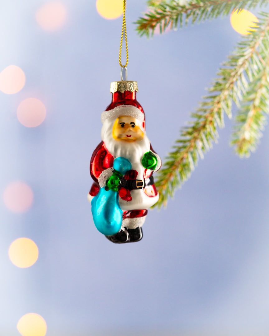 Juletrepynt Nisse med sekk