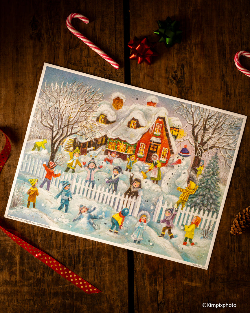 Adventskalender "SNØBALLKRIG"