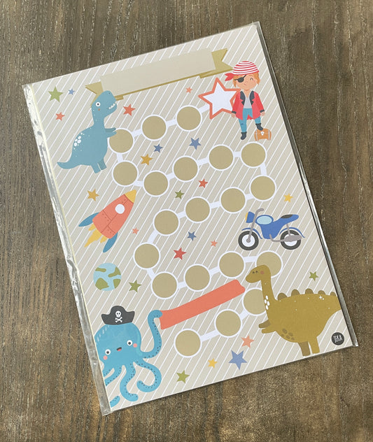 MOTIVASJONSARK MED KLISTERMERKE