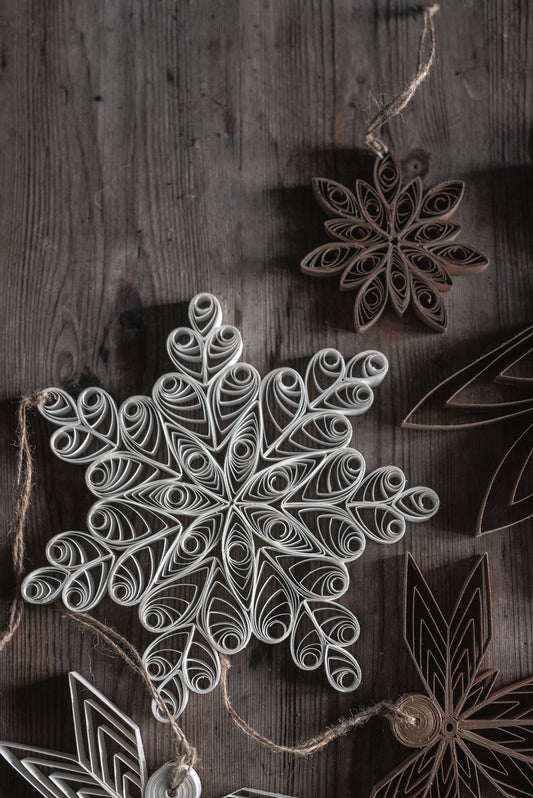 UND Snøfnugg 20 cm. Snø