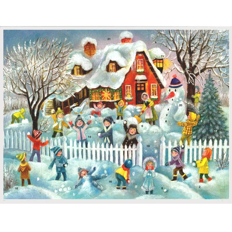 Adventskalender "SNØBALLKRIG"