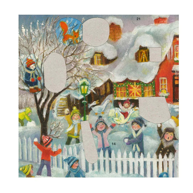 Adventskalender "SNØBALLKRIG"