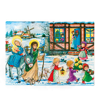 Adventskalender med glitter